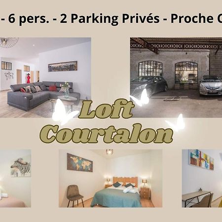 Loft Courtalon - Haut Standing - Patio - Parking Prives Apartment Troyes Ngoại thất bức ảnh
